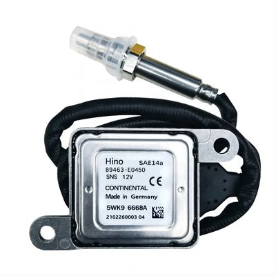 89463-E0450 / 5WK9 6668A Sensor de Óxido de Azoto 12V Sensor de NOx para HINO 6.5L 396cid H06C