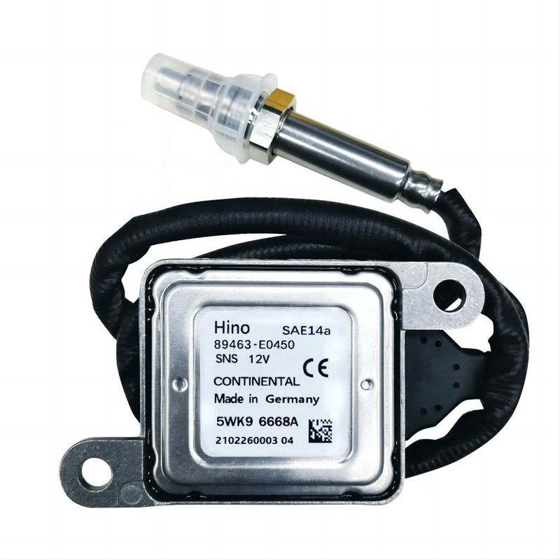 89463-E0450 / 5WK9 6668A Sensor de Óxido de Azoto 12V Sensor de NOx para HINO 6.5L 396cid H06C