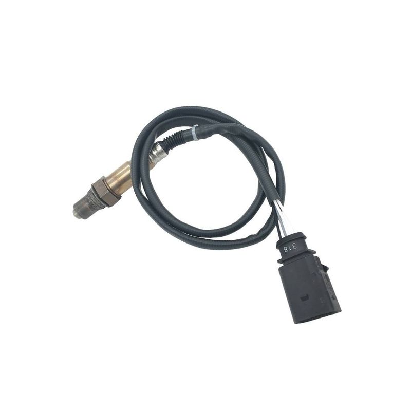 1.8 Sensor de oxigénio automático de 20 V para Audi 03D906265C 4 fios Sensor Lambda