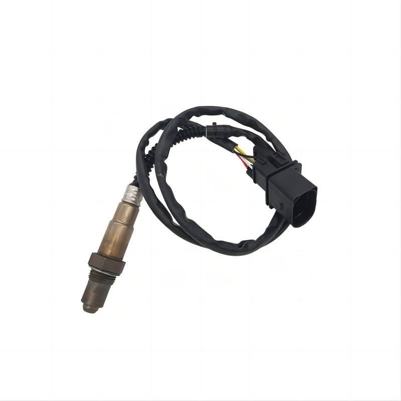 VW 1K0998262P Sensor de oxigénio Lambda Automotive O2 com 5 fios e tamanho de fio M18x1.5